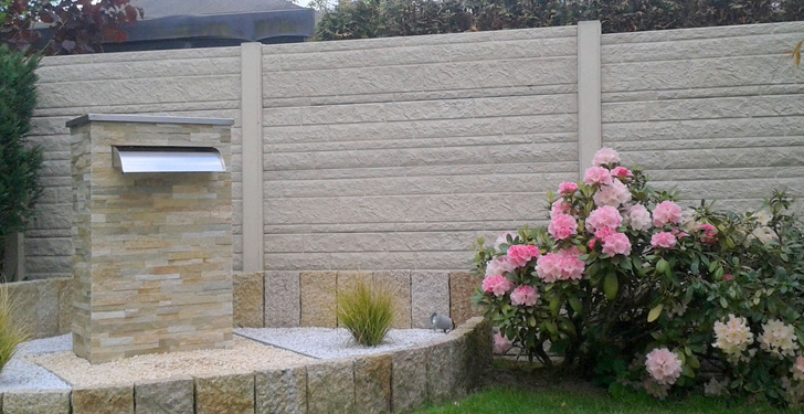 Betonzaun Betonzaun