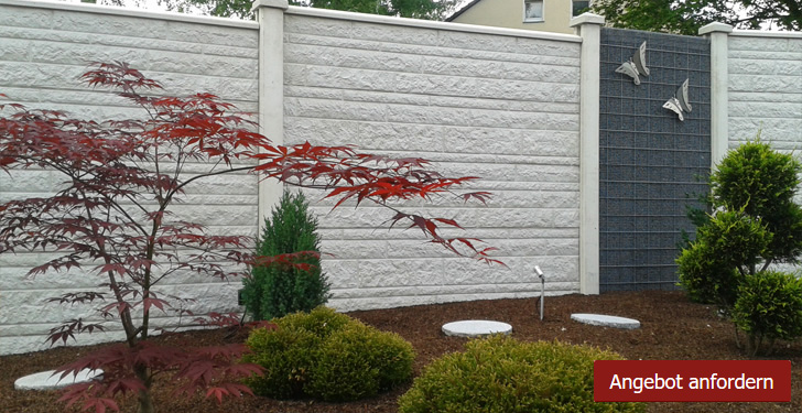 Betonzaun & Gartenzaun prachtvoll und günstig kaufen