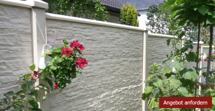 Betonzaun & Gartenzaun prachtvoll und günstig kaufen