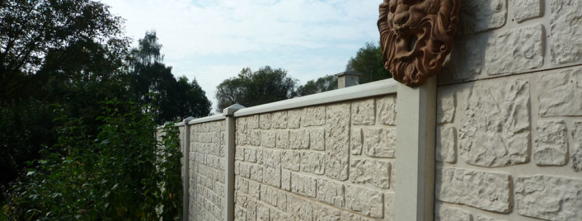 Betonzaun Motiv Neu Romania