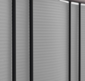 Doppelstabmattenzaun Sichtschutz Fenstergrau Muster von Sichtschutz in Fenstergrau für Doppelstabmattenzaun